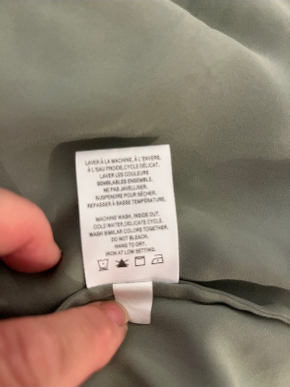 😍CLEARANCE - REITMANS LIGHT Grey Green Sleeveless Top XXL - Picture 7 of 8